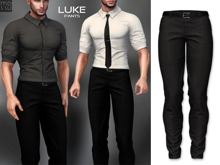 Mossu - Luke.Pants - Dark Gray (Wear)