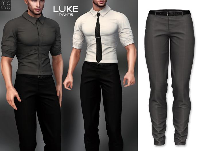 Mossu - Luke.Pants - Gray (Wear)