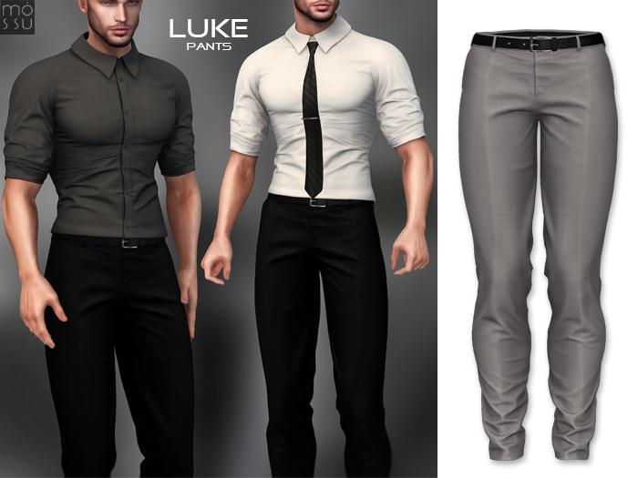 Mossu - Luke.Pants - Light Gray (Wear)