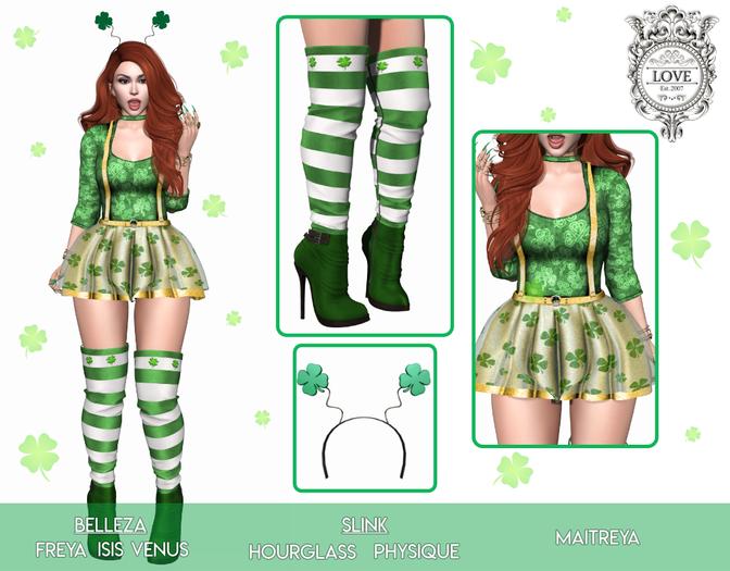 LOVE Fashion - Lucky Me - St Patricks Day outfit! 