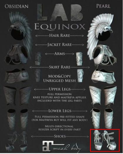 [LAB737] Equinox Shoes Pearl