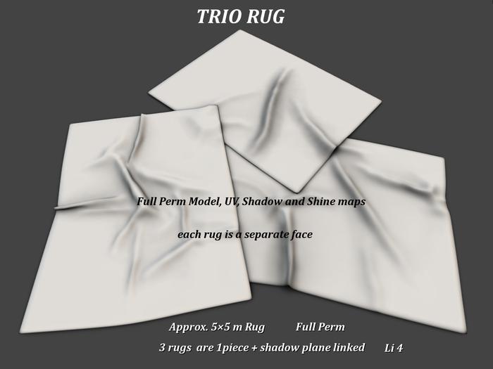 TRIO RUG - Full Perm (ADD/WEAR)