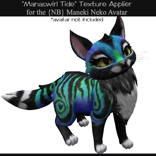 [NS]ManekiNeko Applier  - Manaswirl "Tide"