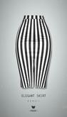 -Pixicat- Elegant Skirt (Stripes)