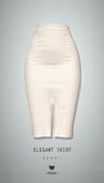 -Pixicat- Elegant Skirt (Cream)