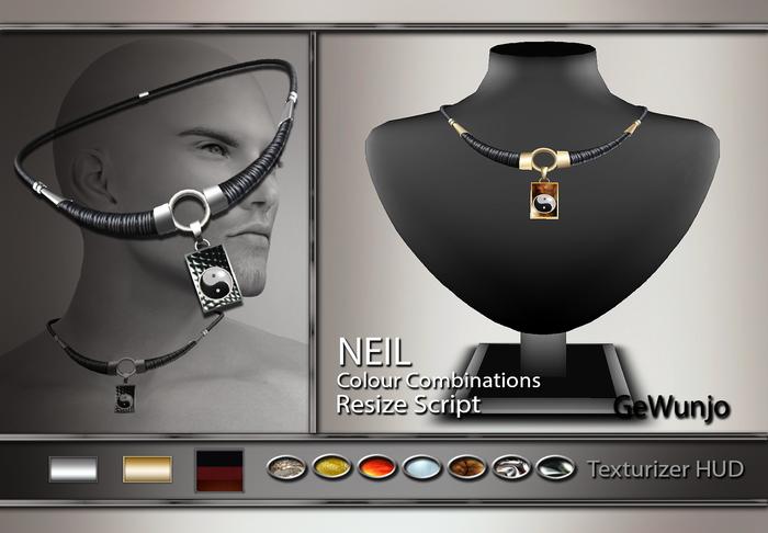 GeWunjo : NEIL male necklace