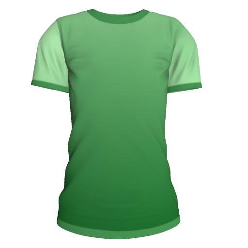 Looking Good T-Shirt Duotone green for tweenster body