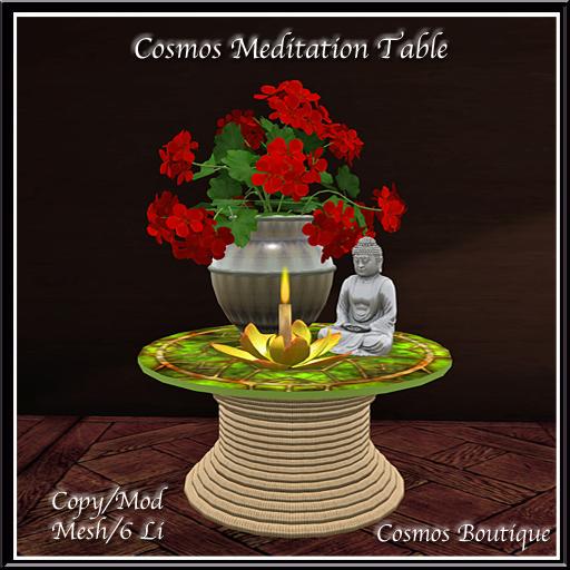 Cosmos Meditation Table MESH (BOX)
