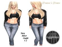:::Desiree's Desire's Fashion- Tara Biker Outfit V.1:::