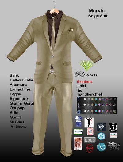 Res_Marvin Suit Beige