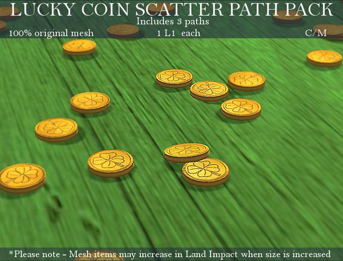 LOVE - LUCKY COIN SCATTER PATH PACK - ADD ME