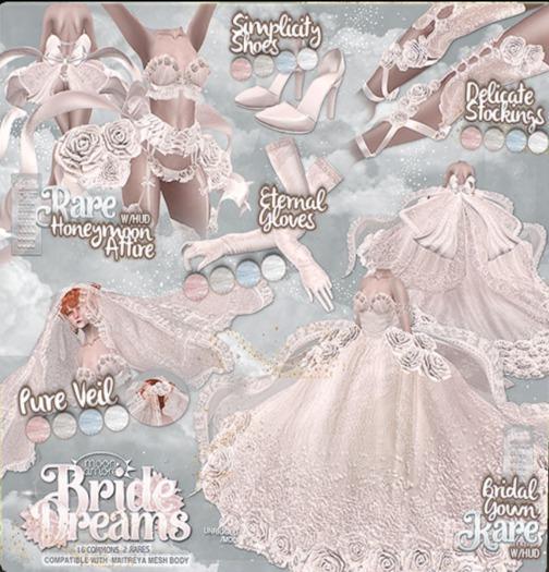 :Moon Amore: BrideDreams/  Eternal Gloves / ROSE