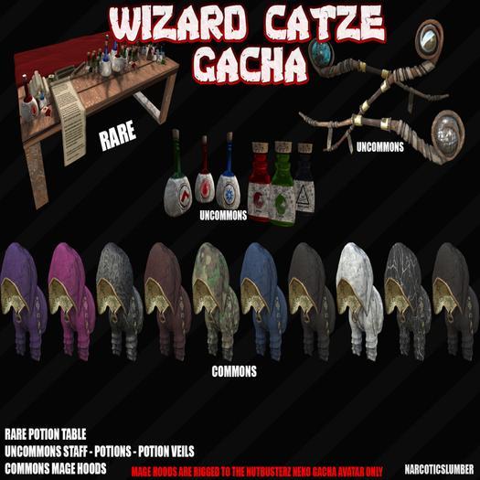{NS} UNCOMMON POTIONS STAMINA   - WIZARD CATZE GACHA