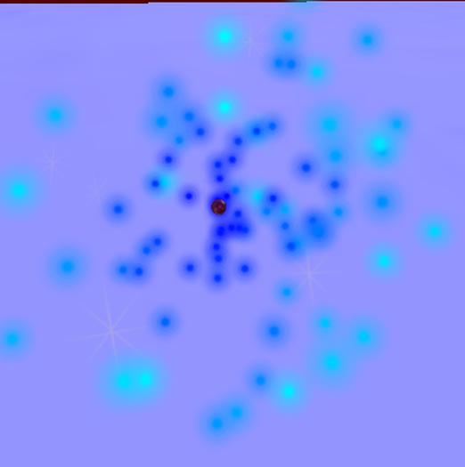 "Blue" PARTICLE TEMPLATE Loop