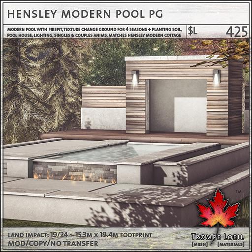Trompe Loeil - Hensley Modern Pool PG [mesh]