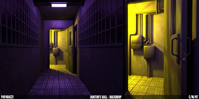 Paparazzi - BACKDROP - Janitor's Hall 3