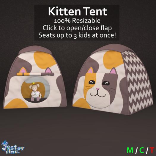 [Jester Inc.] Kitten Tent! - Add to Unpack