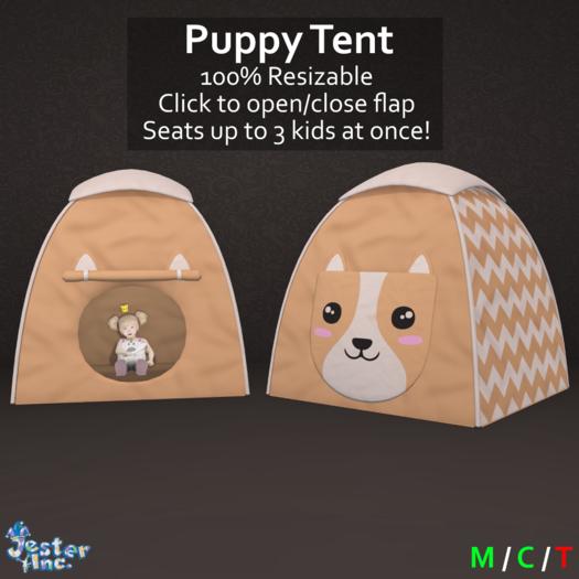 [Jester Inc.] Puppy Tent! - Add to Unpack