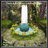 Cosmos Sphere Fountain with Mixed Daffodils MESH (Box)