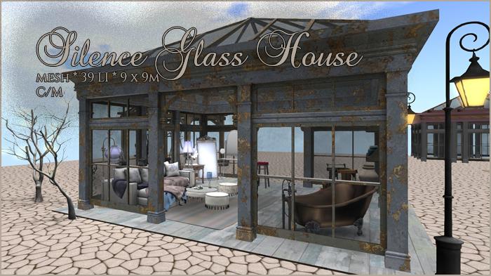 Studio Craft * Silence Glass House  (BOX)