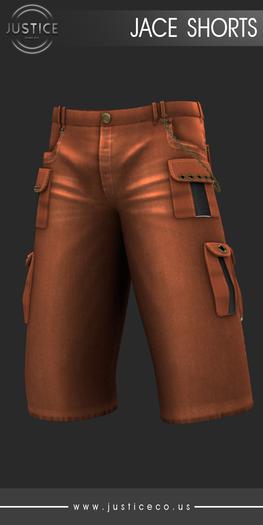 [JUSTICE] JACE SHORTS - GINGER
