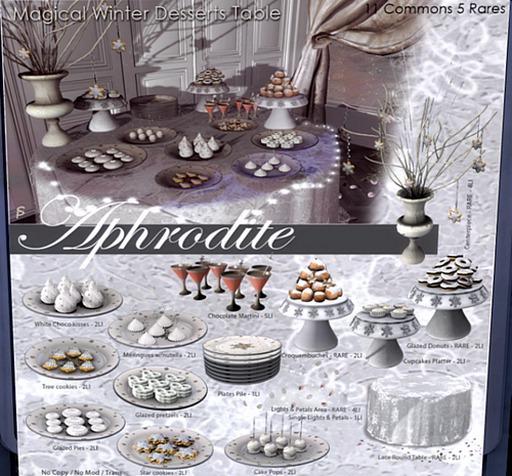 Aphrodite Croquembuches platter RARE