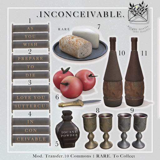 .BF. Inconceivable Gacha . Bread & Cheese # 7 RARE