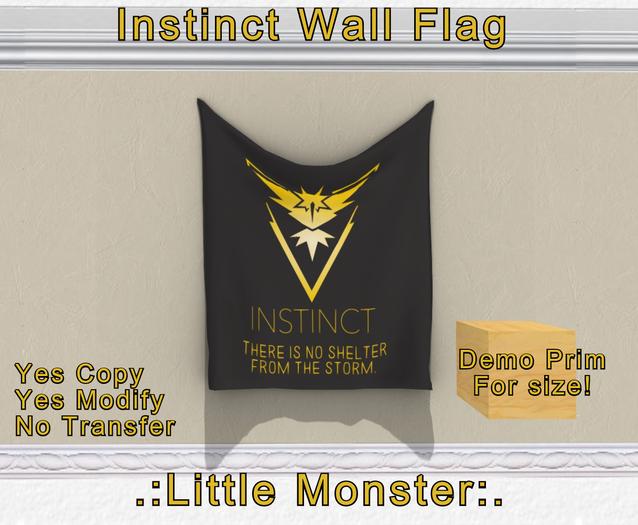 Instinct Wall Flag (Boxed)