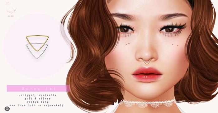 Swan Ma-No Umi Septum Ring