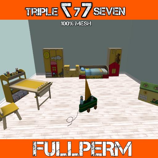 TRIPLESEVEN Toodledo Kid Room_Fullperm_Child Room_ 10