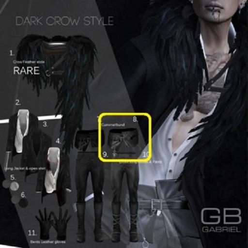 8.::GB::Cummerbund / Gray