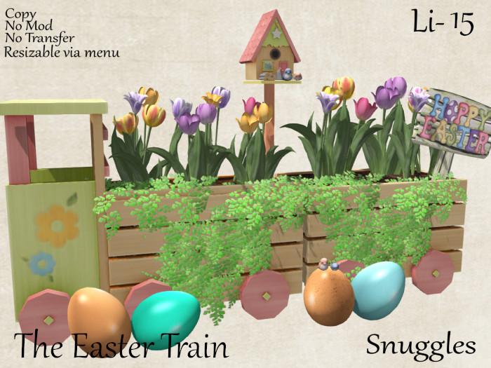 The Easter Train By Snuggles 