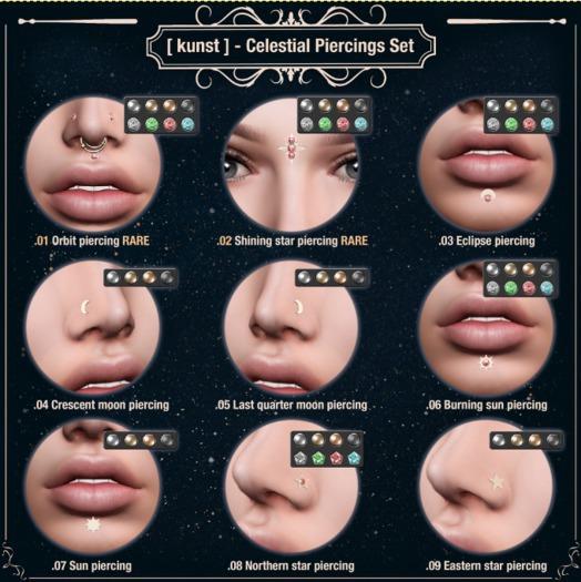 .08 [ kunst ] - Northern star piercing