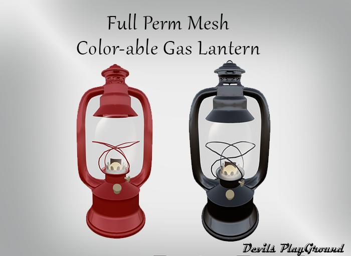 Mesh Full Perm Color-able Gas Lantern
