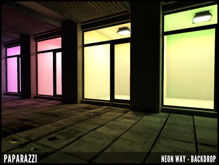 Paparazzi - Neon Way BACKDROP 2