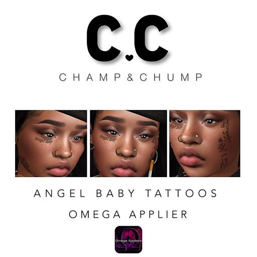 C&C Angel Baby Tattoos 