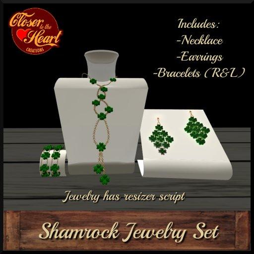 Shamrock Jewelry Set**