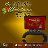 the Wiko Christmas Quiz economy
