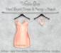 Vani short peach