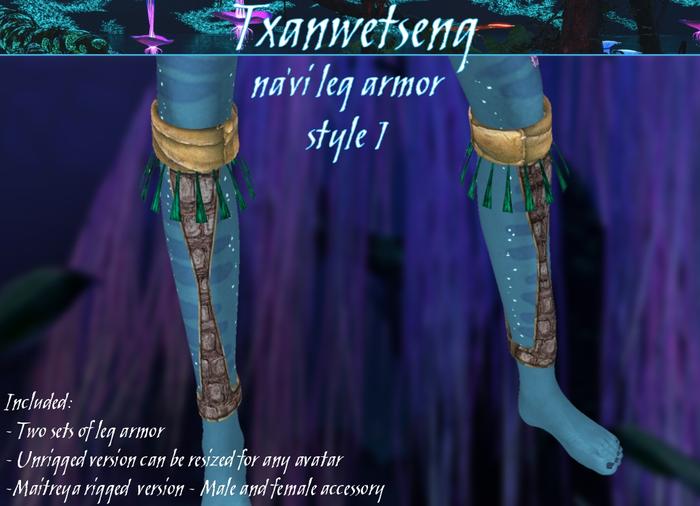 Txanwetseng Box :: Leg Armor Style 1