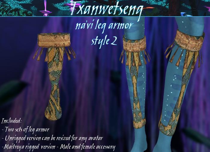 Txanwetseng Box :: Leg Armor Style 2