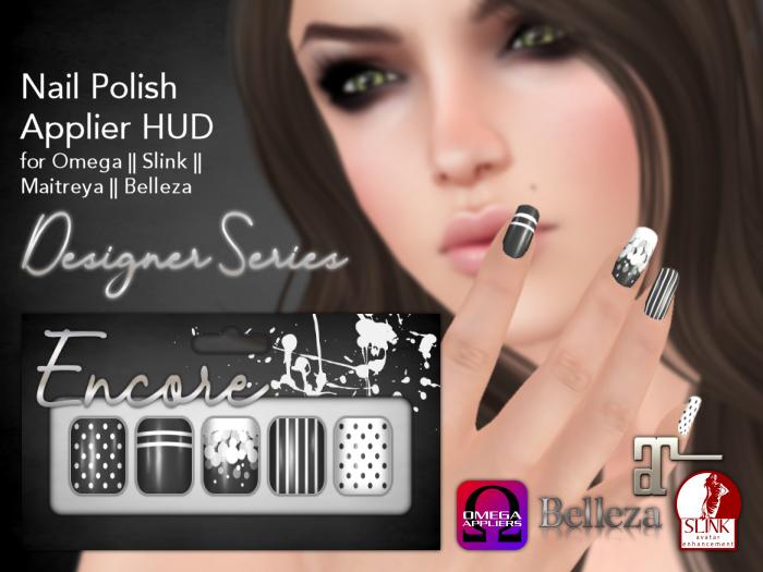 [Encore] Nail Appliers - Designer Series 10 (Slink/Omega/Belleza/Maitreya)