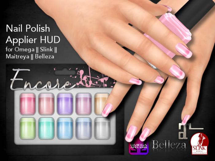[Encore] Nail Appliers - Set 29 (Slink/Omega/Belleza/Maitreya) 