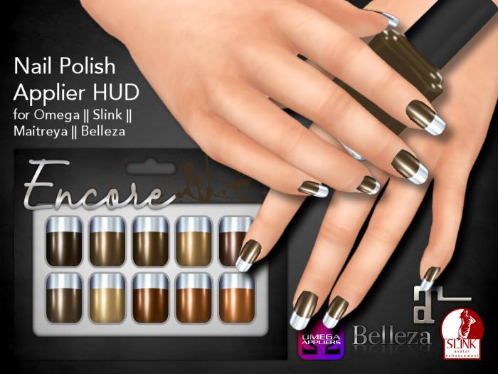 [Encore] Nail Appliers - Metallic Browns