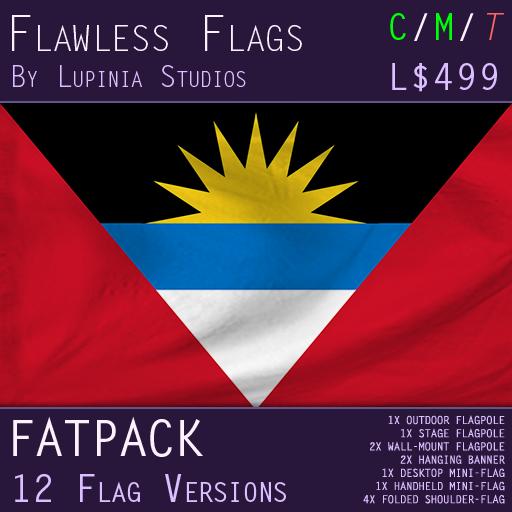Antigua and Barbuda Flag (Full Kit, Boxed) - Flawless Flags