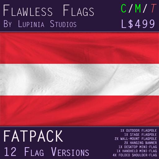 Austria Flag (Full Kit, Boxed) - Flawless Flags