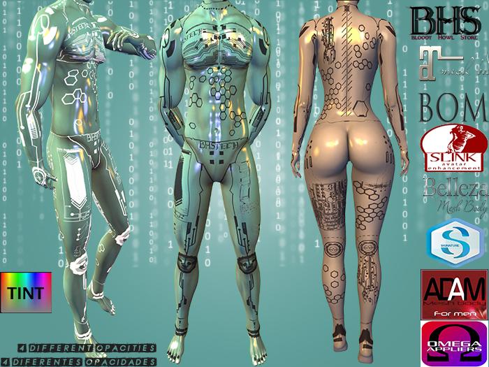 BHS Tech Full Body Tattoo