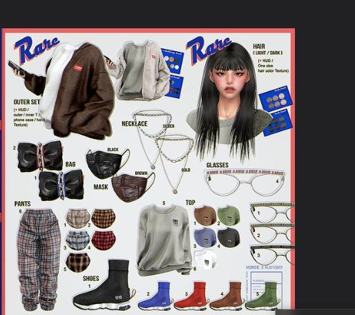 `M.BIRDIE / U-ni look. Shoes4