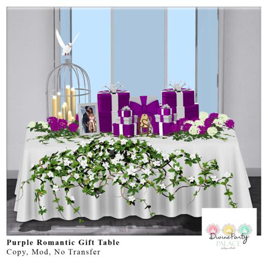 {DPP} Purple Romantic Gift Table   (ADD ME)