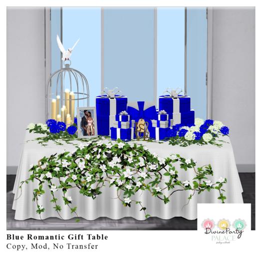 {DPP} Blue Romantic Gift Table   (ADD ME)